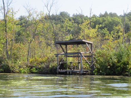 Permanent Duck Blind On Fish Creek