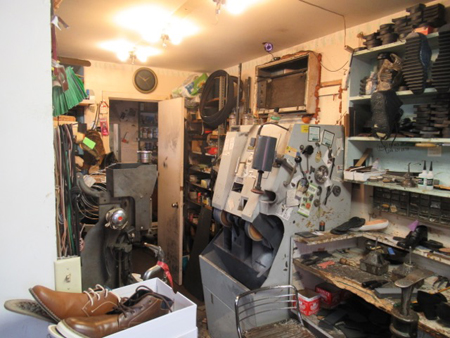 Part Of The Interior Of Lev’s Shop