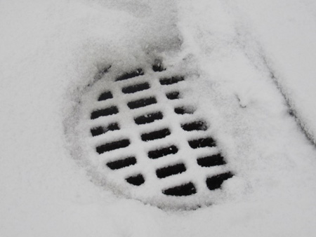 Storm Grate On South Swan Street