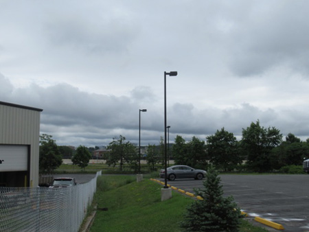 Standing On South Pearl Street Near The Family Dollar Looking Toward The Approximate Location Of The Proposed Asphalt Plant