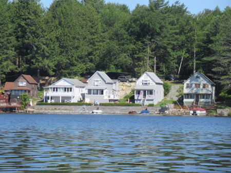 Year-Round Cabins Along Caroga Lake