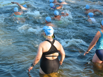 The plunge