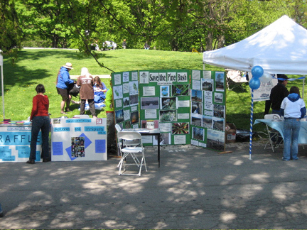 Save the Pine Bush display