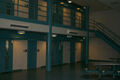 Interior, Rensselaer county Jail