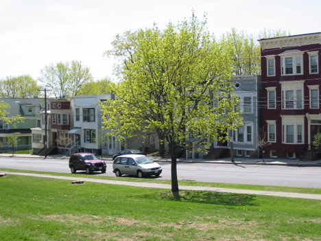 Upper Morton Avenue, Early Spring