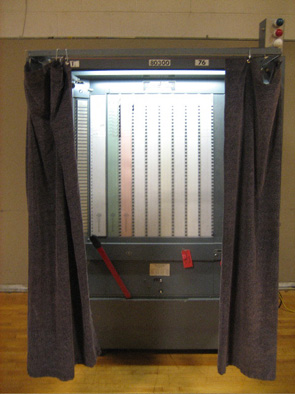 The Old Reliable Mechanical Voting Machine