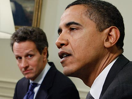 Goldman Sachs' Timothy Geithner Carefully Watches The President