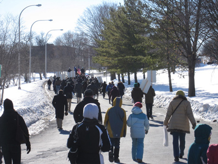 Marching Through Lincoln Park