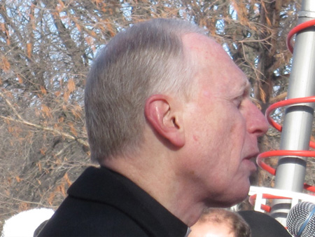 Bishop Howard Hubbard Gave The First Invocation