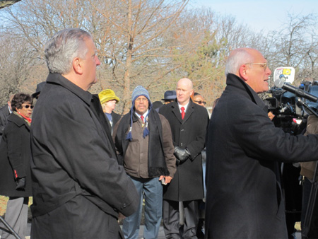 Mayor Jerry Jennings defers To Our Patriotic Congressman Paul Tonko