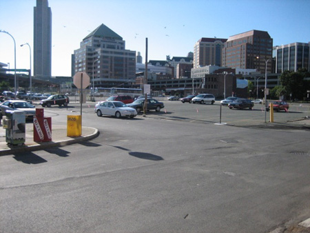 Albany Convention Center Site In 2007