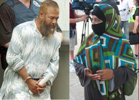 Mohammed Hossain at His Arrest and Fatima Hossain