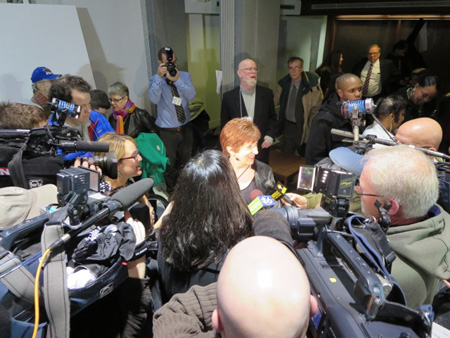 Kathy Sheehan's First Press Conference As Mayor (click on photo for larger size)