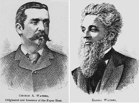 Inventor Of The Paper Boat George Waters And His Father Elisha