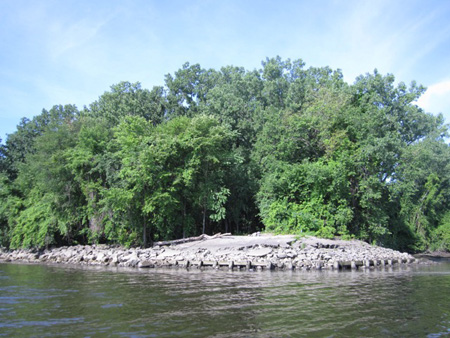 The South Shore Of Island Creek Just Past The Port Of Albany, Where The Other Pipeline Will Cross The Hudson