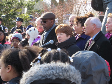 Crowded On The Monument