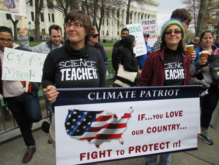 Earth Day Science March, Albany NY