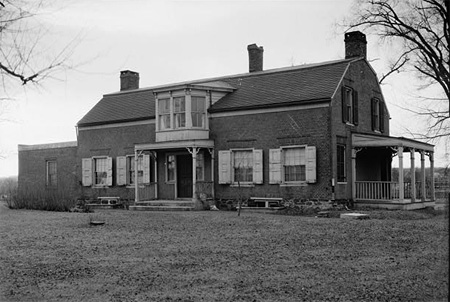 The House At Schuyler Flatts That Burned In 1962
