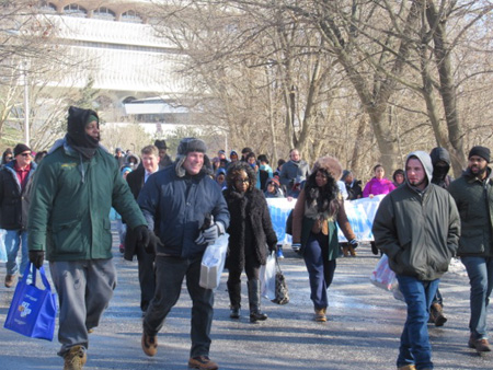 Marching Through The Cold