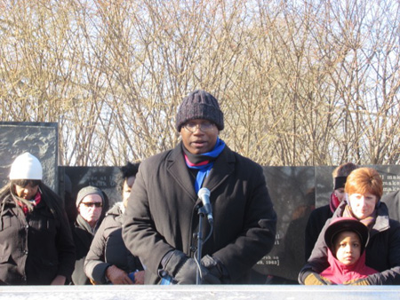 The Reverend Offers A Strong Prayer (What Is His Name!)