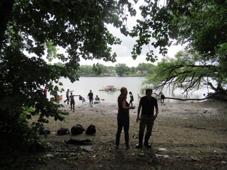 All Done, Scott And Stacey Moments Before The Sky Opens