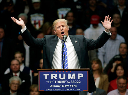 Donald Trump In Albany: Make America Hate Again