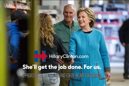 TV Ad For Hillary Clinton