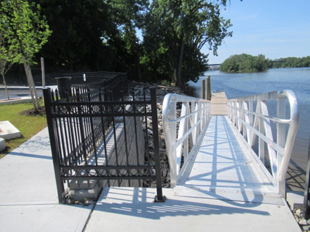 The Small Boat Launch And Handicap Access Ramp