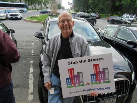 Vince Raguso In Front Of Albany City Hall