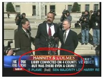 Fox News TV Screen shot saying "but was there even a crime?"