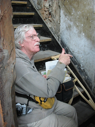 John Wolcott Inside 48 Hudson, Photo by Linda Champaign