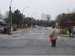 Waiting for the runners to return